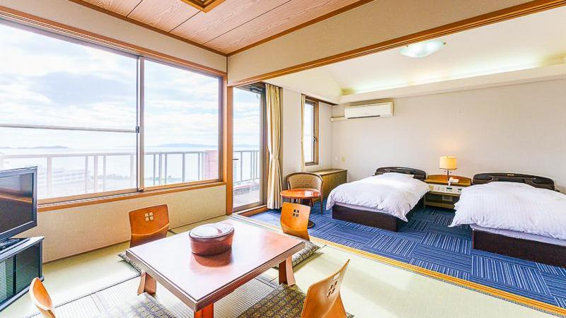 Unzen Obama Onsen Juraku Hotel Eksteriør billede